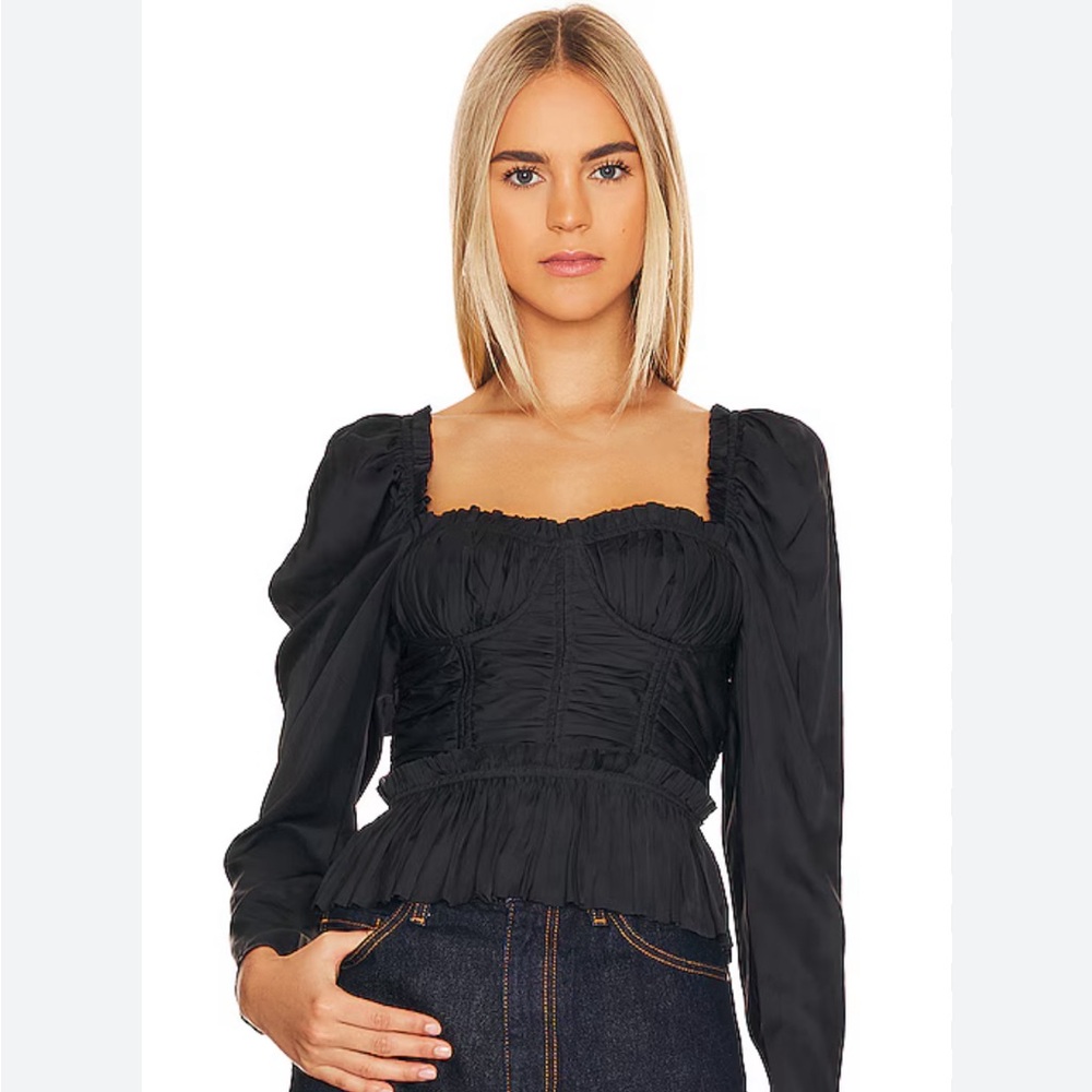 Ulla Johnson Mia Bustier Blouse